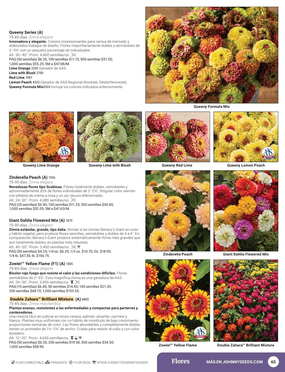 Johnny's Selected Seeds Spanish Catalog Weekly Ad January 1 - December 31, 2026