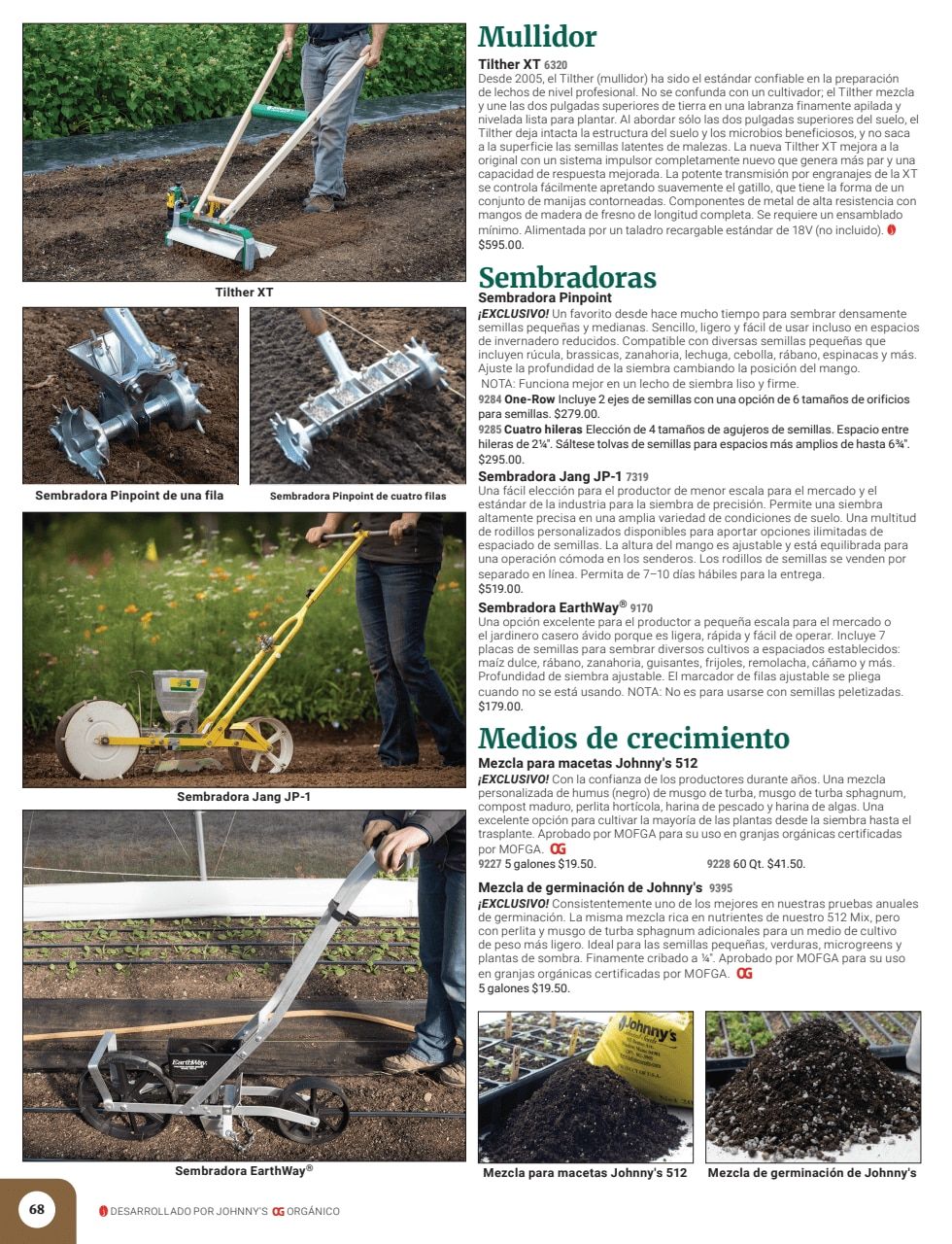 Johnny's Selected Seeds Spanish Catalog Weekly Ad January 1 - December 31, 2026