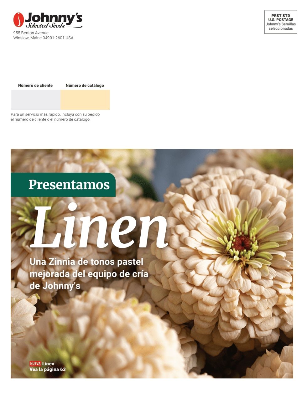 Johnny's Selected Seeds Spanish Catalog Weekly Ad January 1 - December 31, 2026