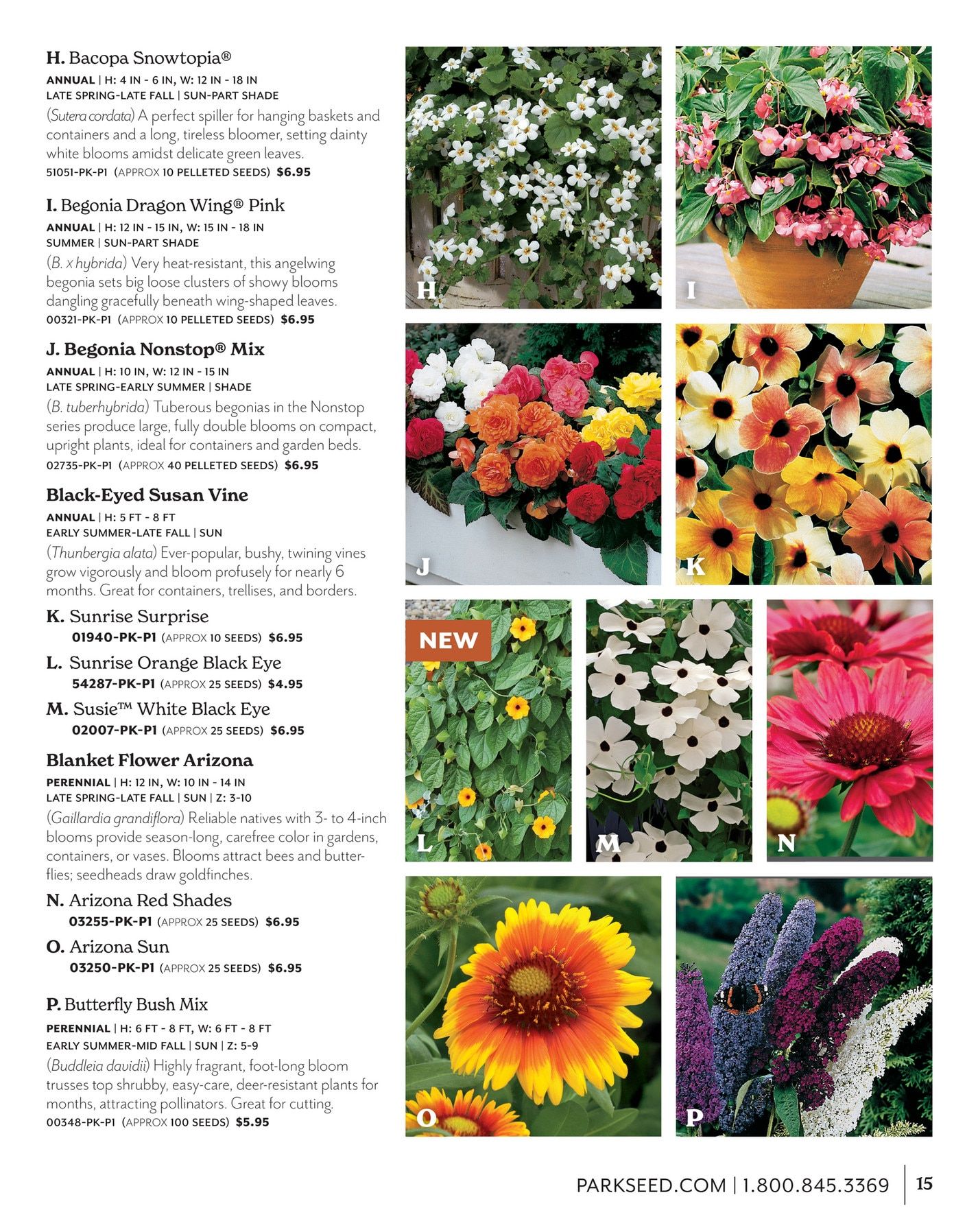 Park Seed Big Seed Spring Catalog Weekly Ad January 1 - December 31, 2026