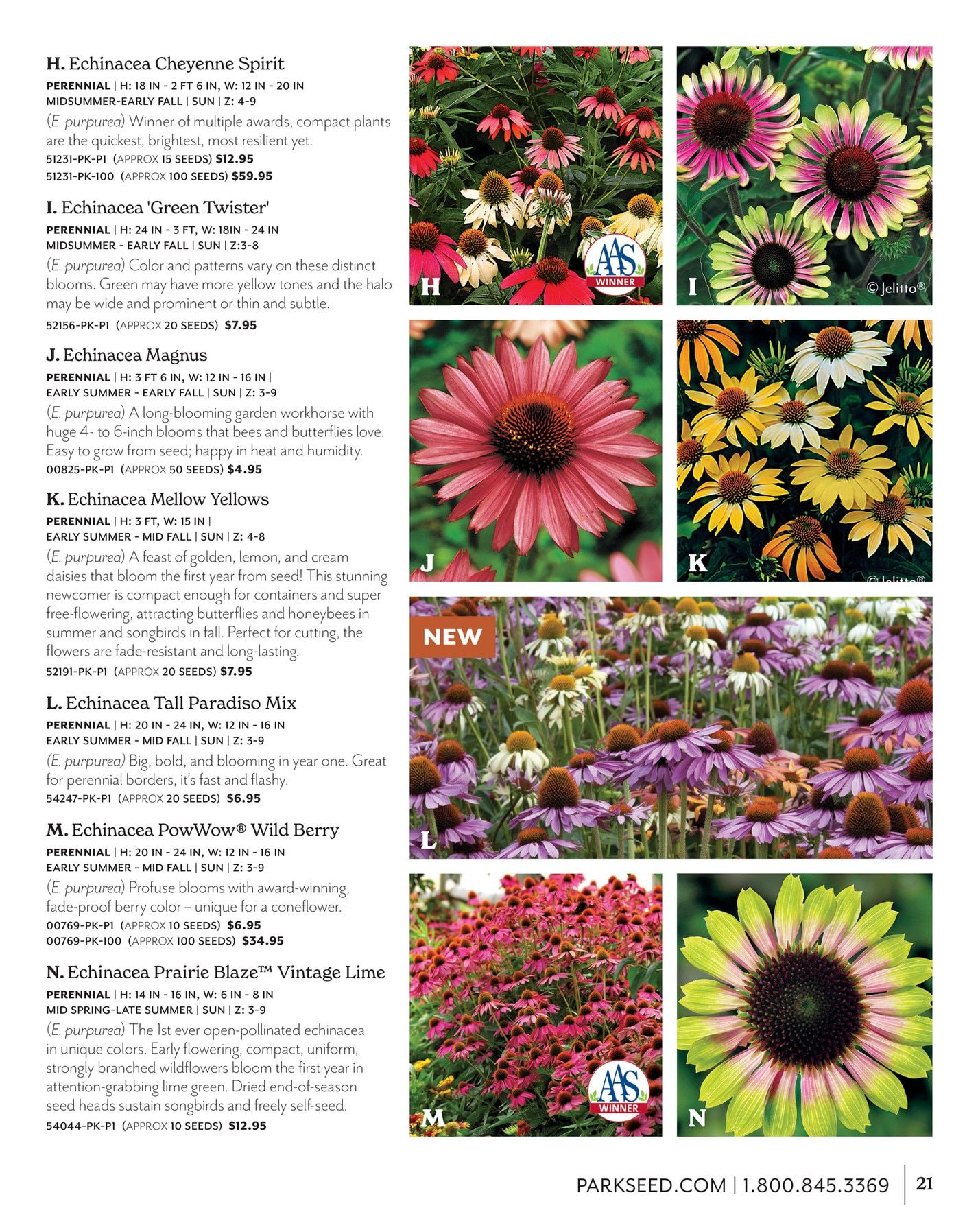 Park Seed Big Seed Spring Catalog Weekly Ad January 1 - December 31, 2026