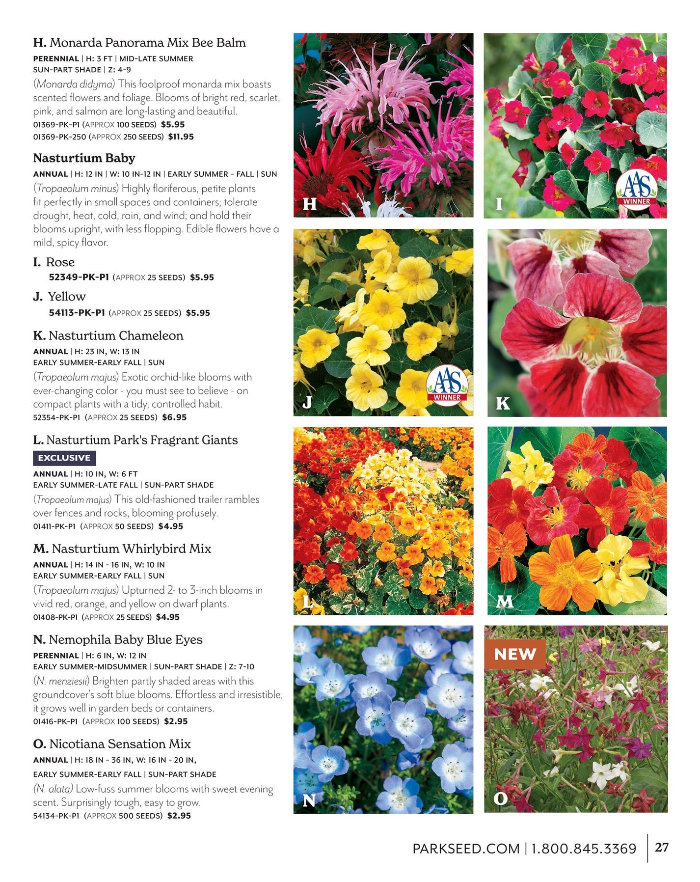 Park Seed Big Seed Spring Catalog Weekly Ad January 1 - December 31, 2026