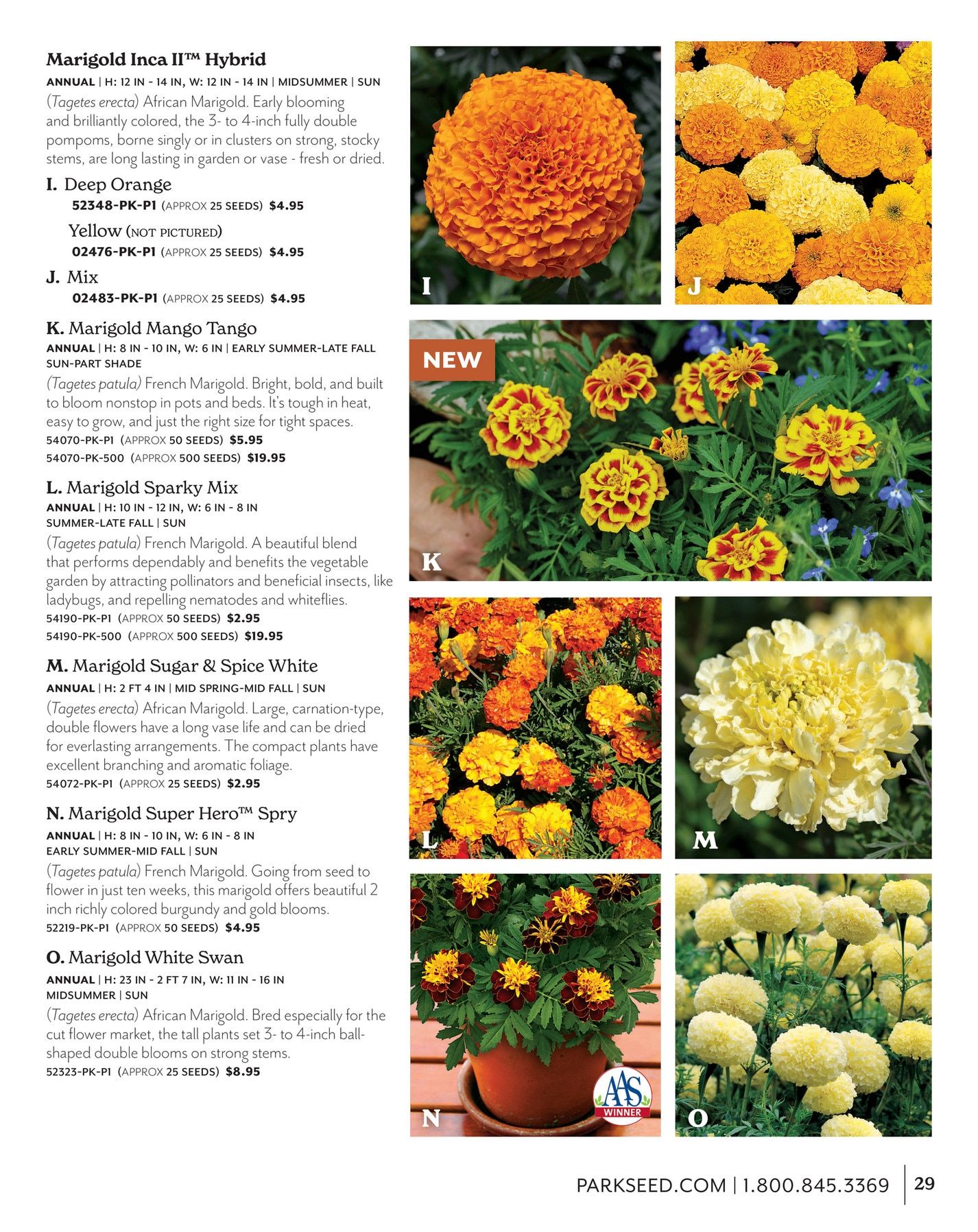 Park Seed Big Seed Spring Catalog Weekly Ad January 1 - December 31, 2026