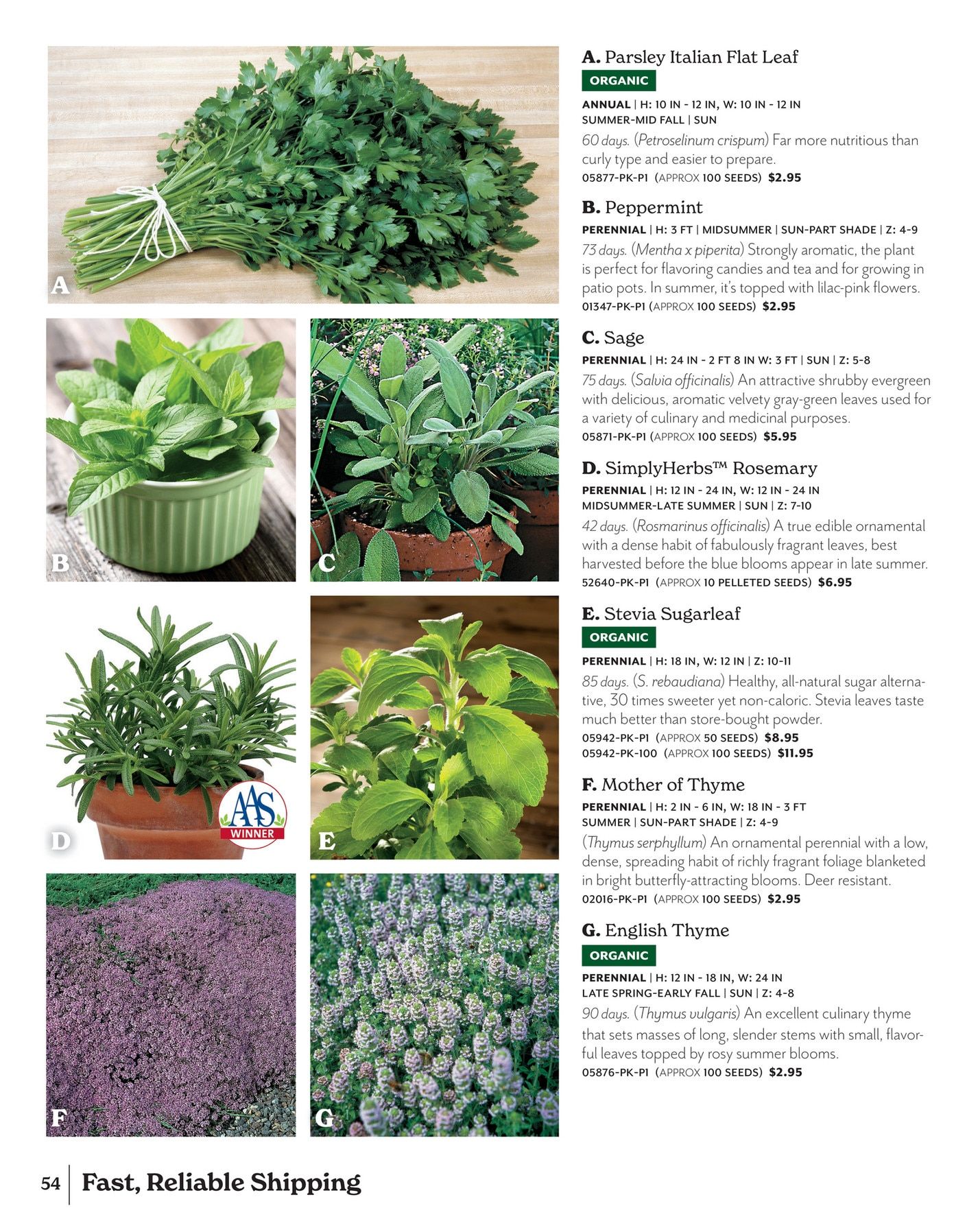 Park Seed Big Seed Spring Catalog Weekly Ad January 1 - December 31, 2026