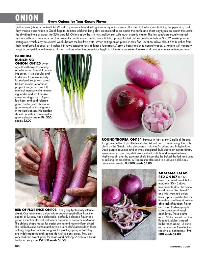 Baker Creek Heirloom Seeds Free Seed Catalog Weekly Ad January 1 - December 31, 2026