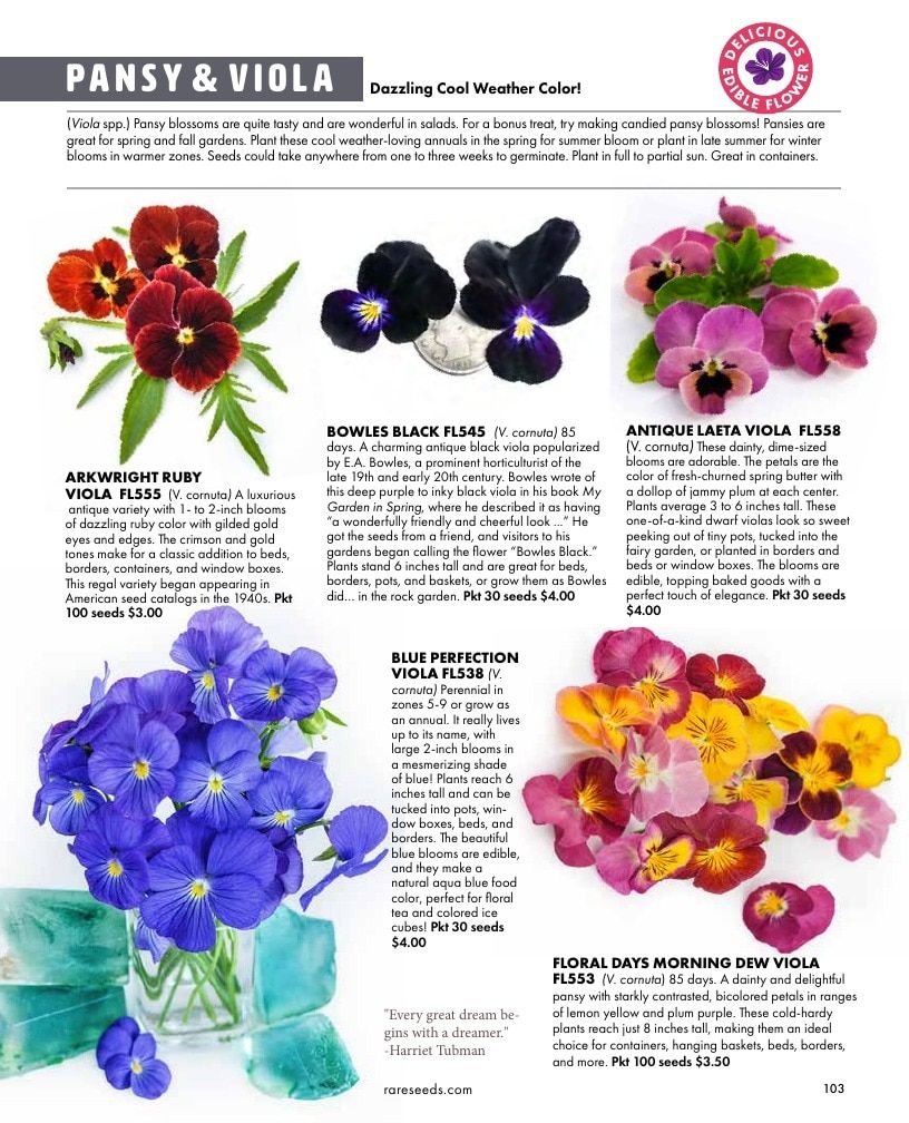 Baker Creek Heirloom Seeds Free Seed Catalog Weekly Ad January 1 - December 31, 2026