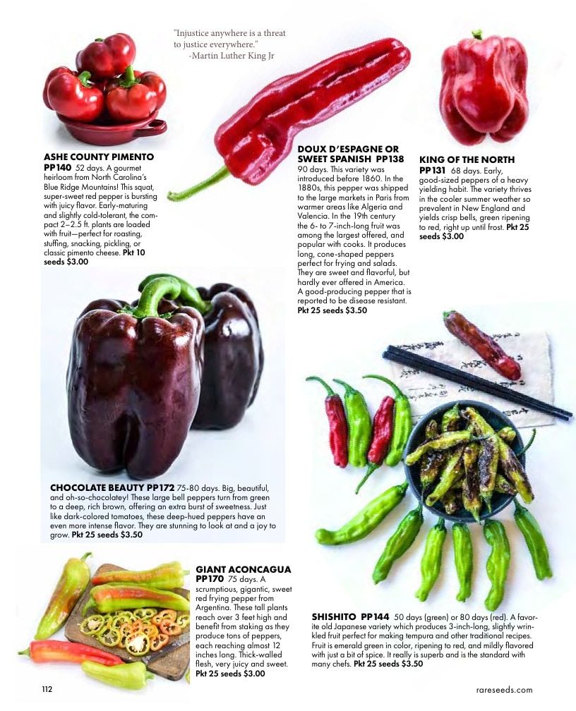 Baker Creek Heirloom Seeds Free Seed Catalog Weekly Ad January 1 - December 31, 2026
