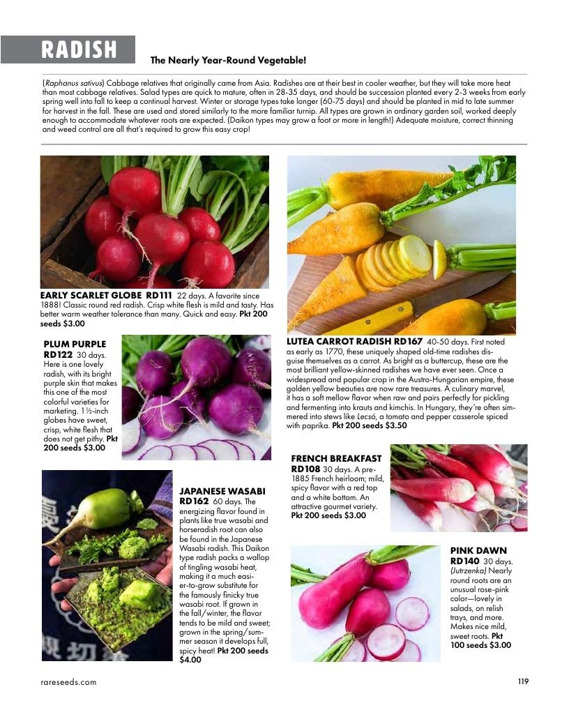 Baker Creek Heirloom Seeds Free Seed Catalog Weekly Ad January 1 - December 31, 2026