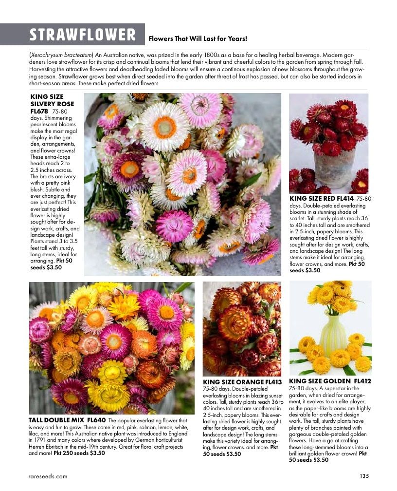Baker Creek Heirloom Seeds Free Seed Catalog Weekly Ad January 1 - December 31, 2026