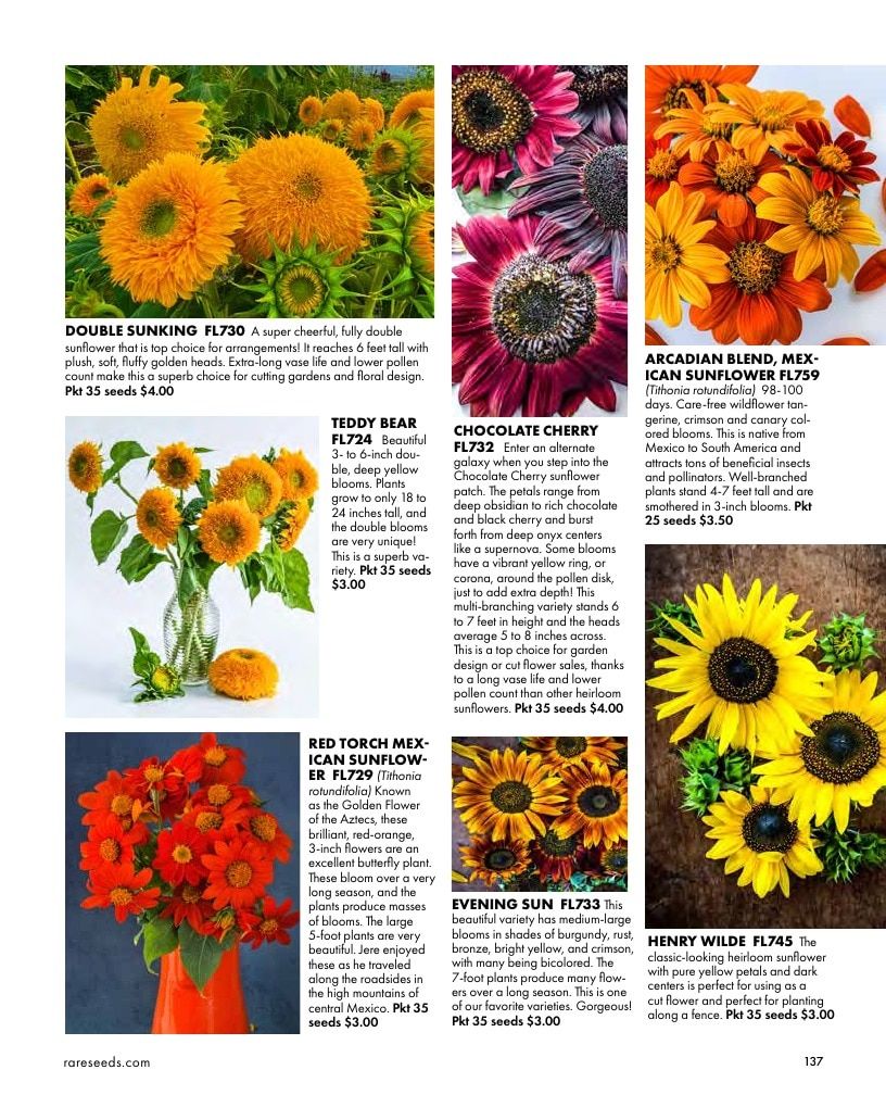 Baker Creek Heirloom Seeds Free Seed Catalog Weekly Ad January 1 - December 31, 2026