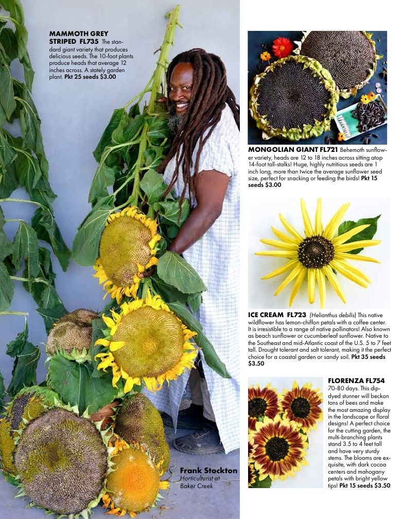 Baker Creek Heirloom Seeds Free Seed Catalog Weekly Ad January 1 - December 31, 2026