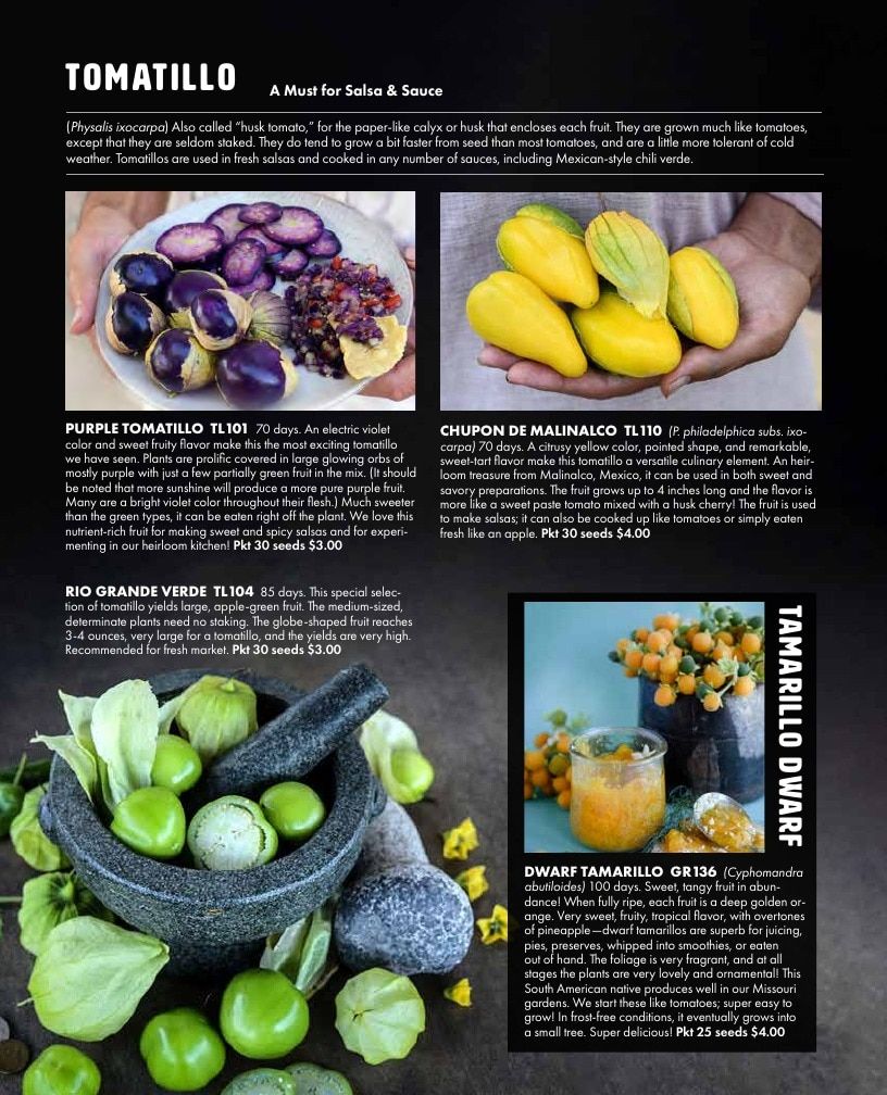 Baker Creek Heirloom Seeds Free Seed Catalog Weekly Ad January 1 - December 31, 2026
