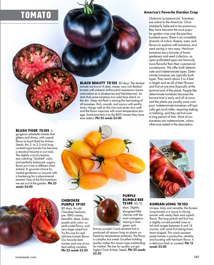 Baker Creek Heirloom Seeds Free Seed Catalog Weekly Ad January 1 - December 31, 2026
