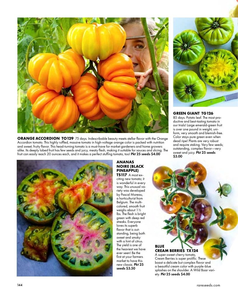Baker Creek Heirloom Seeds Free Seed Catalog Weekly Ad January 1 - December 31, 2026