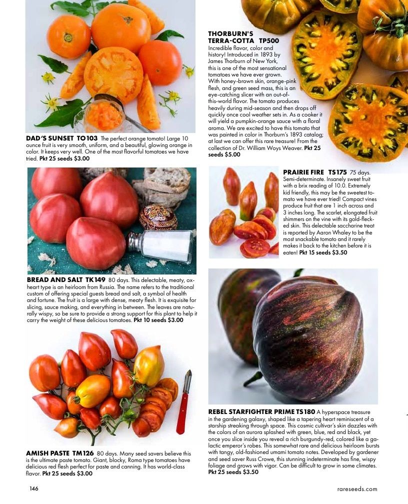 Baker Creek Heirloom Seeds Free Seed Catalog Weekly Ad January 1 - December 31, 2026