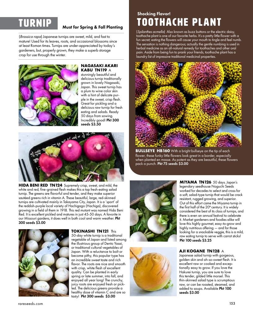 Baker Creek Heirloom Seeds Free Seed Catalog Weekly Ad January 1 - December 31, 2026