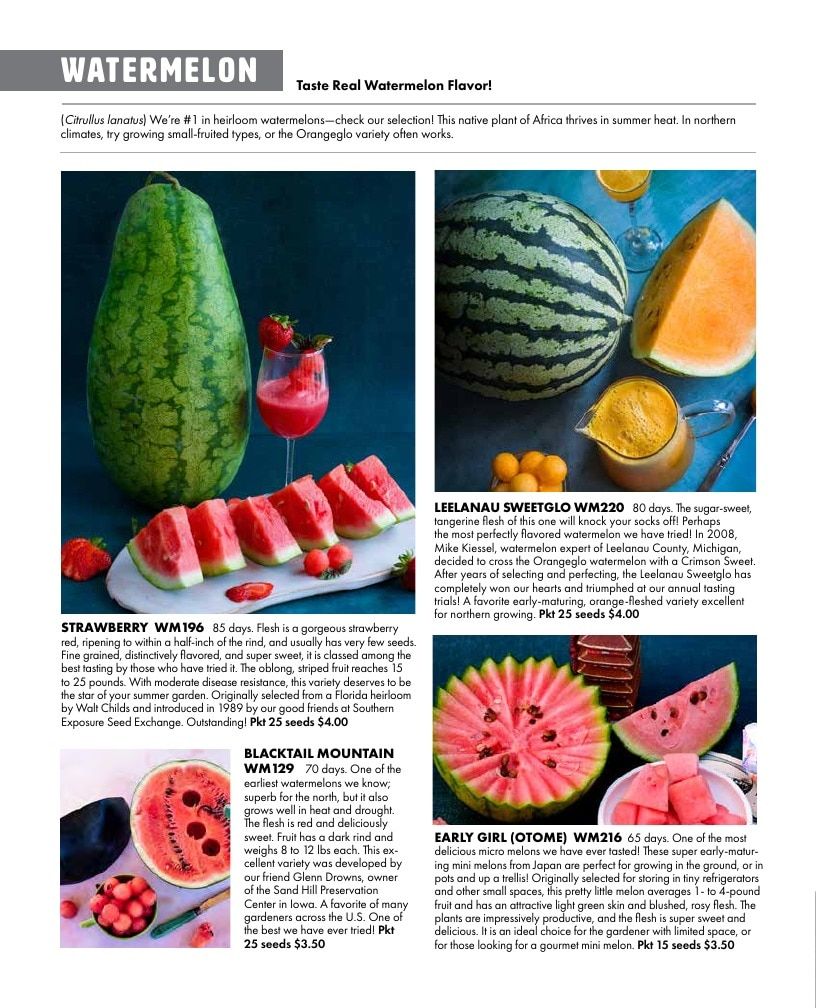 Baker Creek Heirloom Seeds Free Seed Catalog Weekly Ad January 1 - December 31, 2026