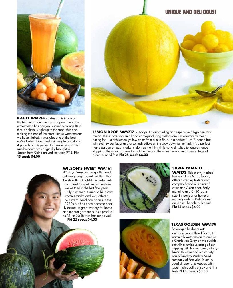 Baker Creek Heirloom Seeds Free Seed Catalog Weekly Ad January 1 - December 31, 2026