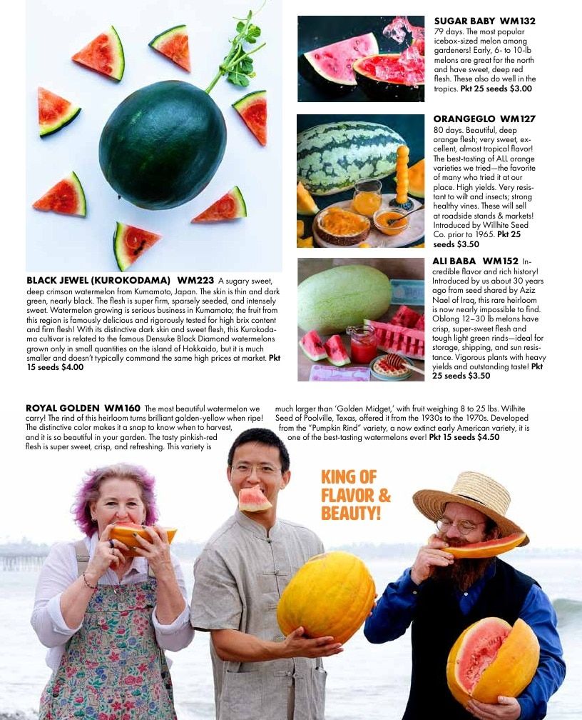 Baker Creek Heirloom Seeds Free Seed Catalog Weekly Ad January 1 - December 31, 2026