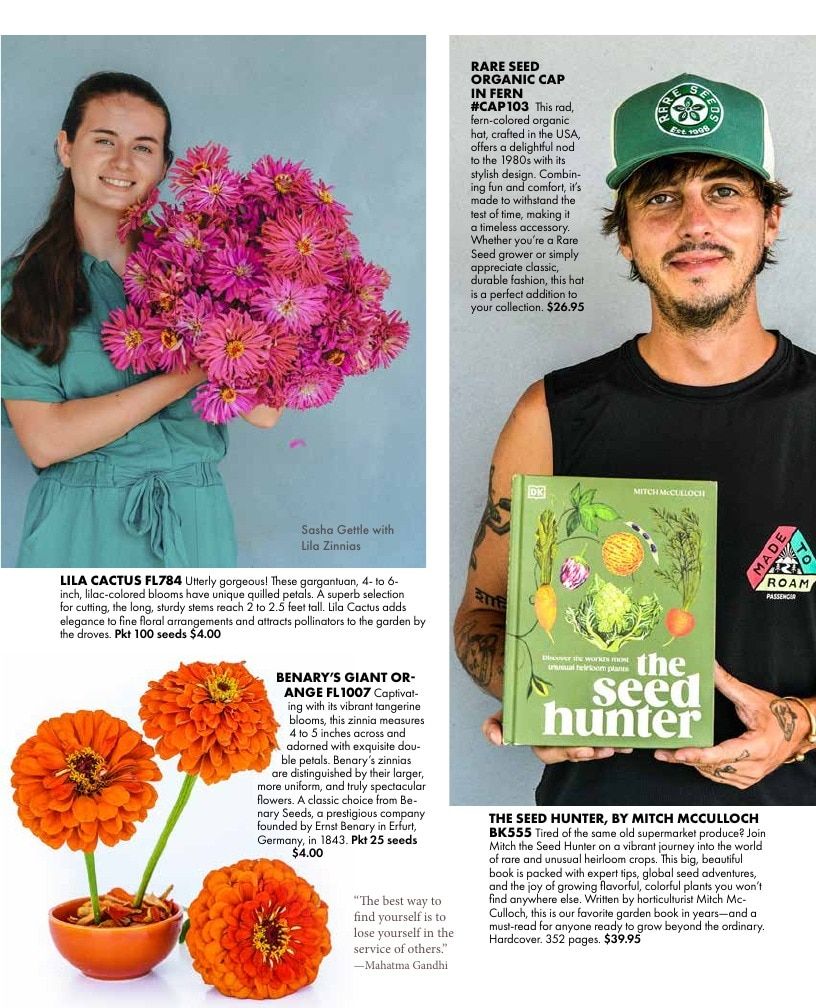 Baker Creek Heirloom Seeds Free Seed Catalog Weekly Ad January 1 - December 31, 2026