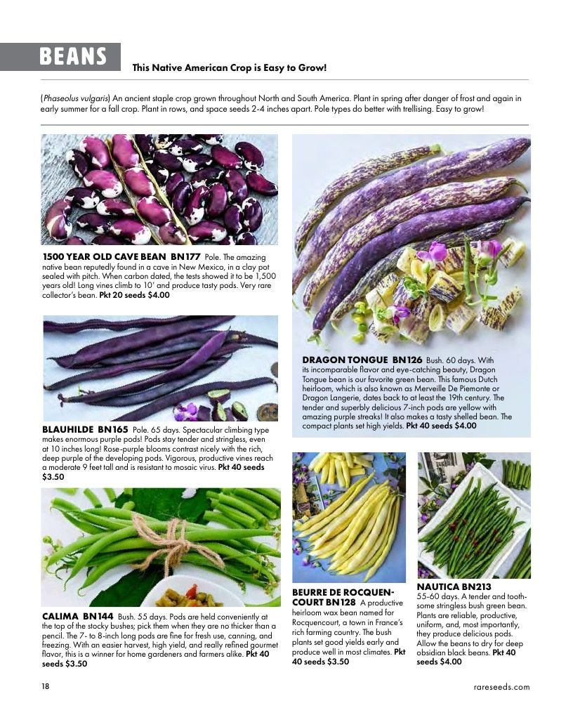 Baker Creek Heirloom Seeds Free Seed Catalog Weekly Ad January 1 - December 31, 2026