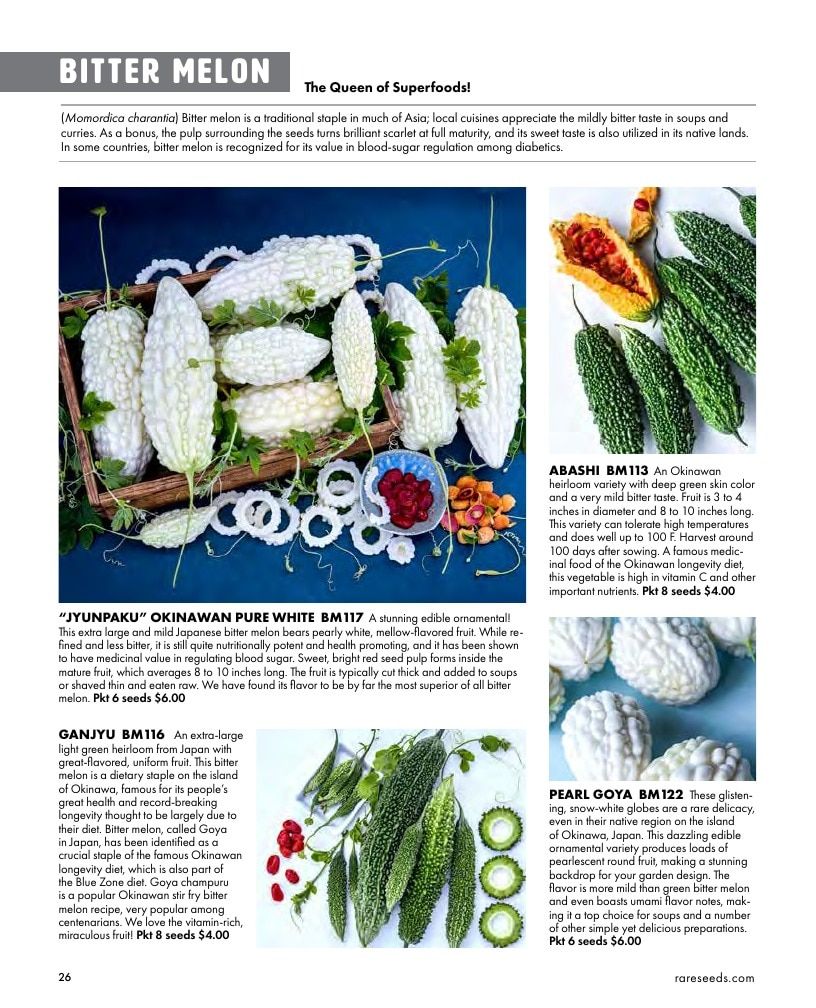 Baker Creek Heirloom Seeds Free Seed Catalog Weekly Ad January 1 - December 31, 2026