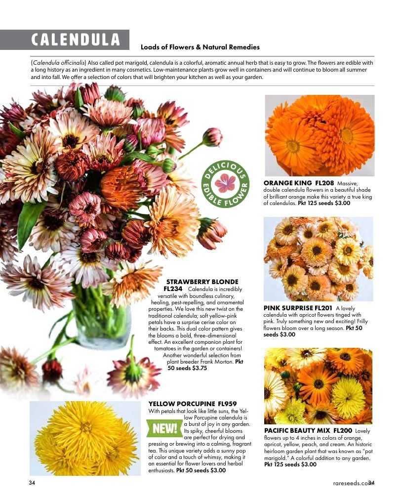 Baker Creek Heirloom Seeds Free Seed Catalog Weekly Ad January 1 - December 31, 2026