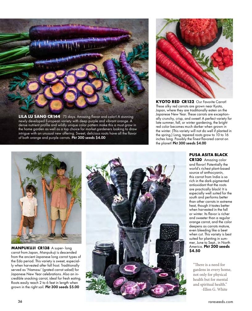 Baker Creek Heirloom Seeds Free Seed Catalog Weekly Ad January 1 - December 31, 2026