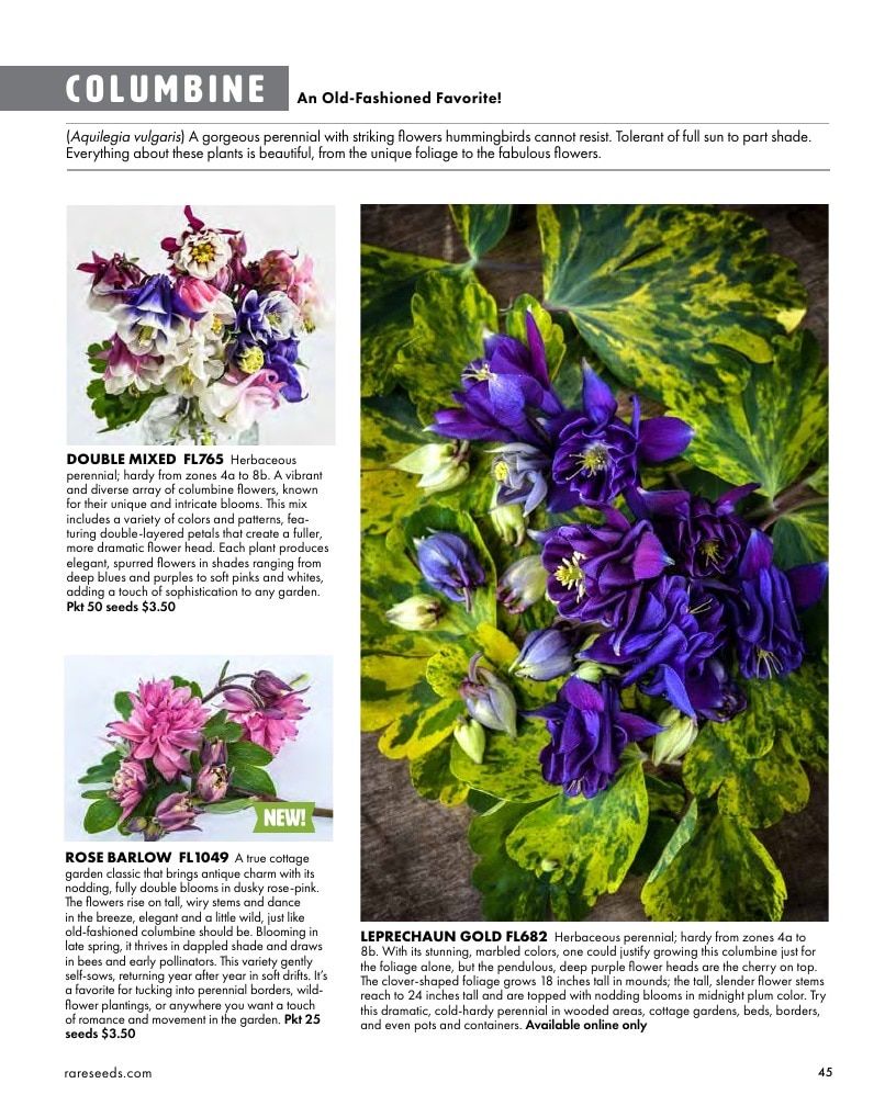Baker Creek Heirloom Seeds Free Seed Catalog Weekly Ad January 1 - December 31, 2026