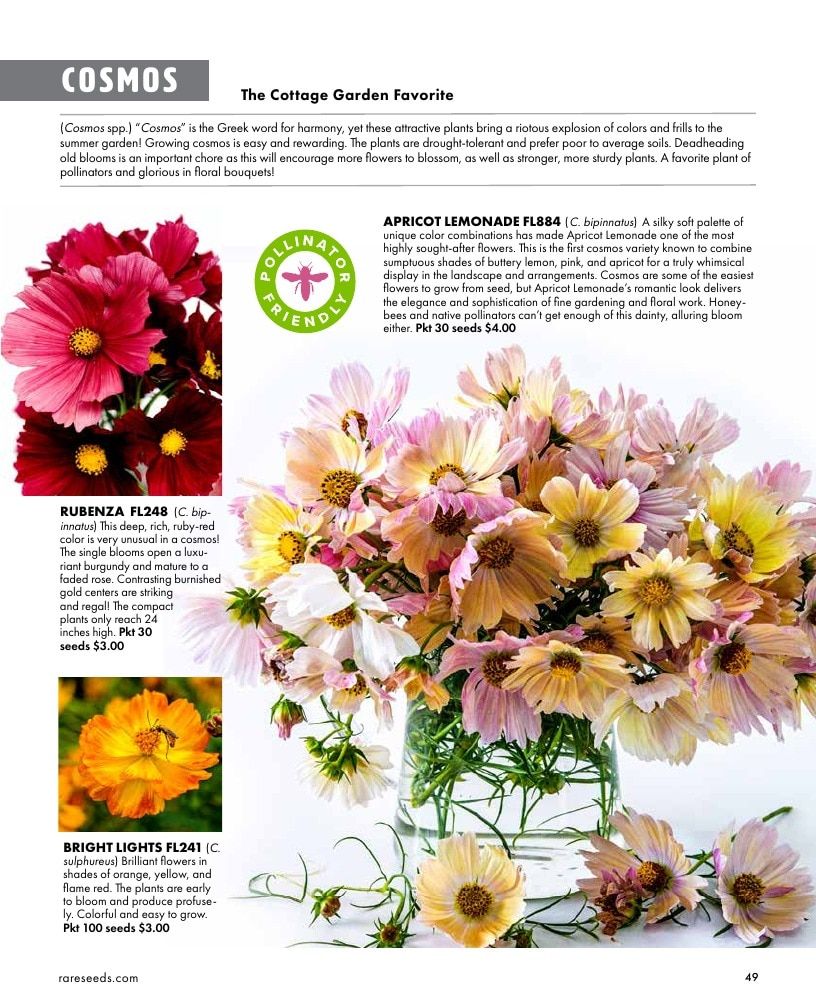 Baker Creek Heirloom Seeds Free Seed Catalog Weekly Ad January 1 - December 31, 2026