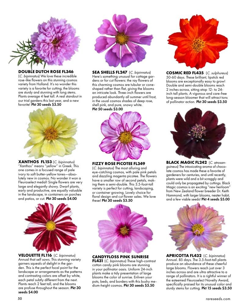 Baker Creek Heirloom Seeds Free Seed Catalog Weekly Ad January 1 - December 31, 2026