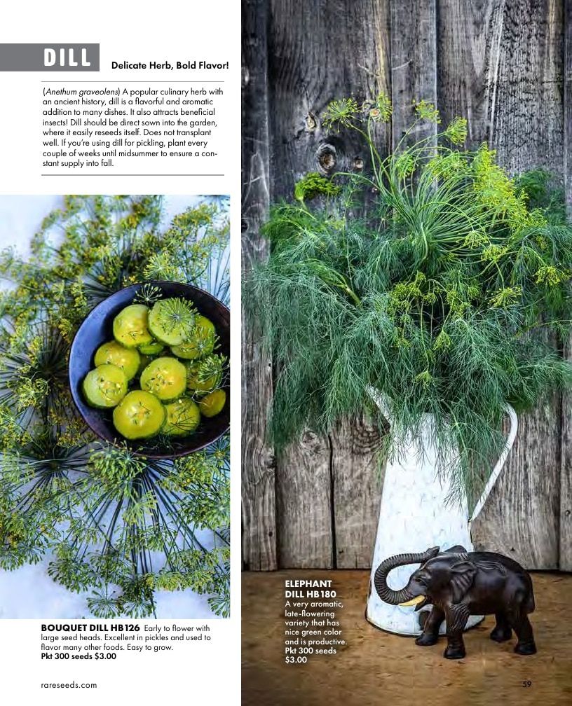 Baker Creek Heirloom Seeds Free Seed Catalog Weekly Ad January 1 - December 31, 2026