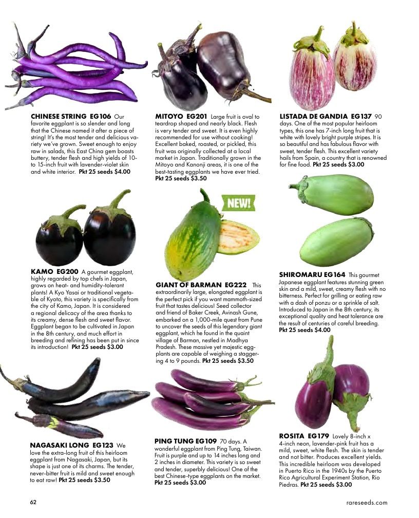 Baker Creek Heirloom Seeds Free Seed Catalog Weekly Ad January 1 - December 31, 2026