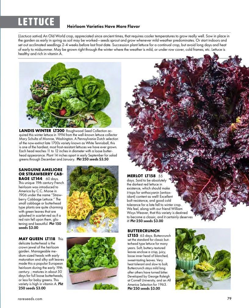 Baker Creek Heirloom Seeds Free Seed Catalog Weekly Ad January 1 - December 31, 2026