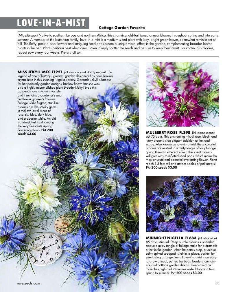 Baker Creek Heirloom Seeds Free Seed Catalog Weekly Ad January 1 - December 31, 2026