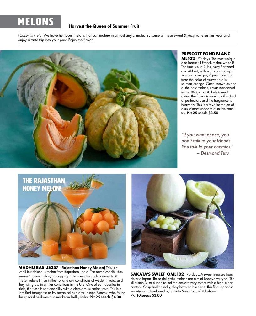 Baker Creek Heirloom Seeds Free Seed Catalog Weekly Ad January 1 - December 31, 2026