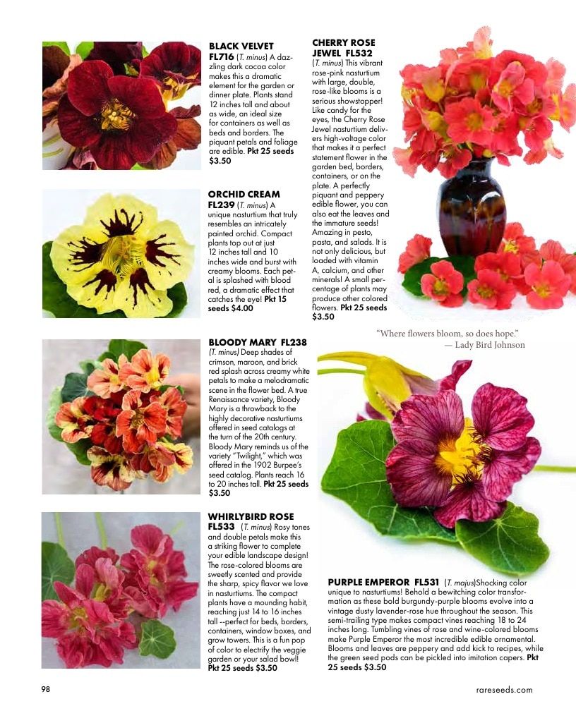 Baker Creek Heirloom Seeds Free Seed Catalog Weekly Ad January 1 - December 31, 2026