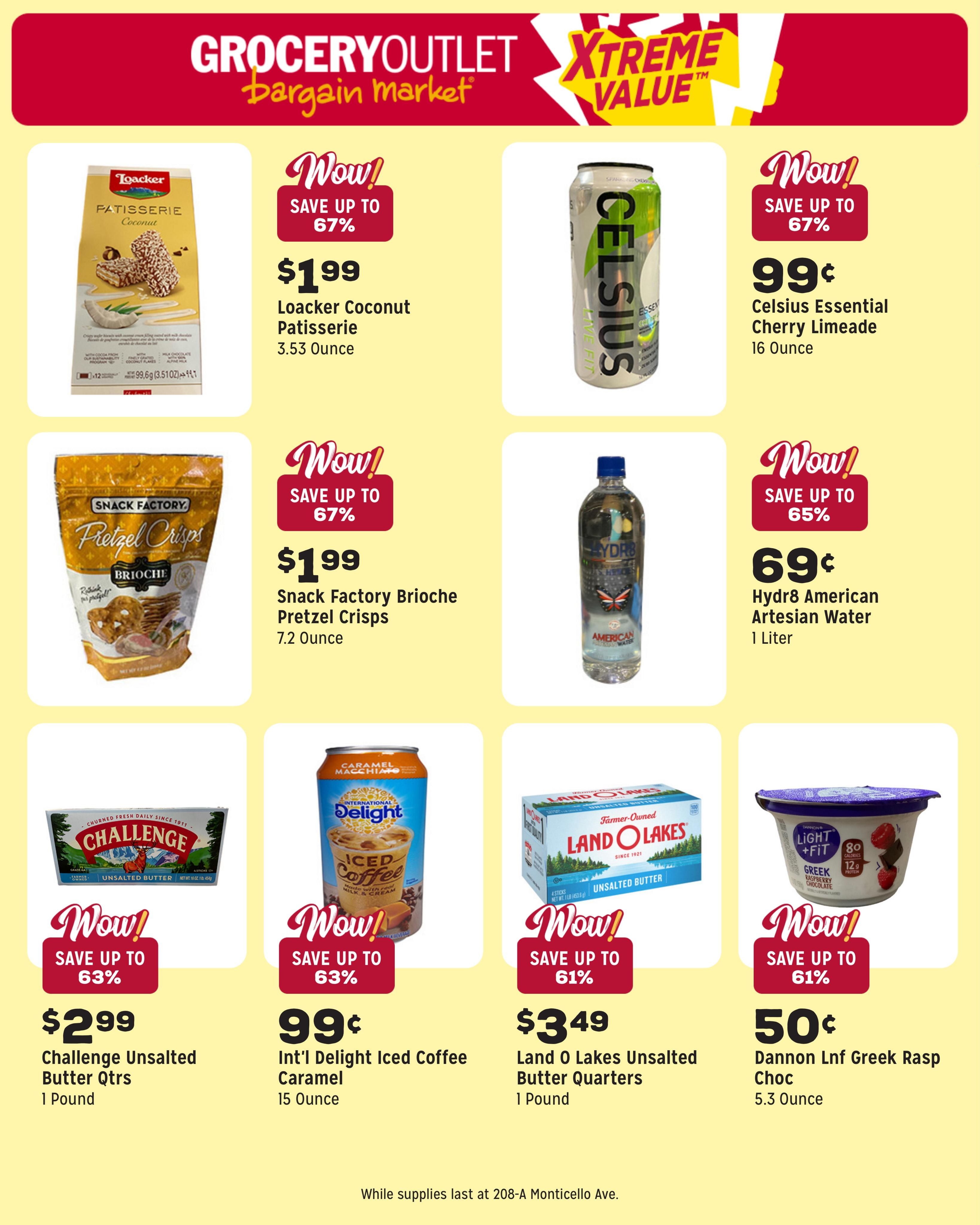 Grocery Outlet (Studley–Quinton Area, VA) Weekly Ad August 12 - 18, 2026