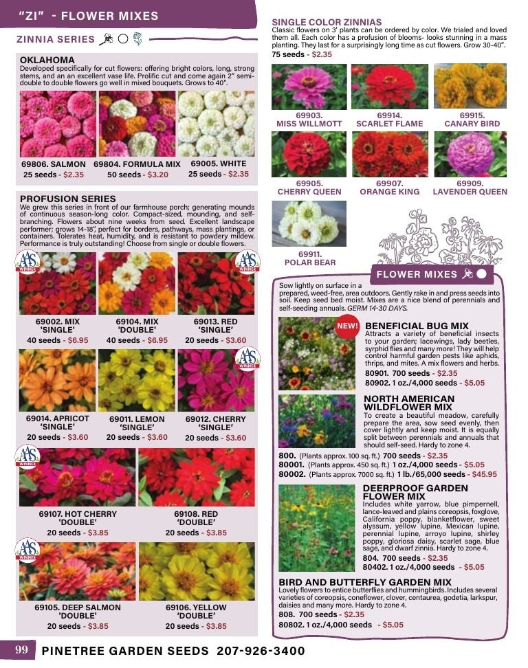 Pinetree Garden Seeds Annual Catalog Weekly Ad January 1 - December 31, 2026