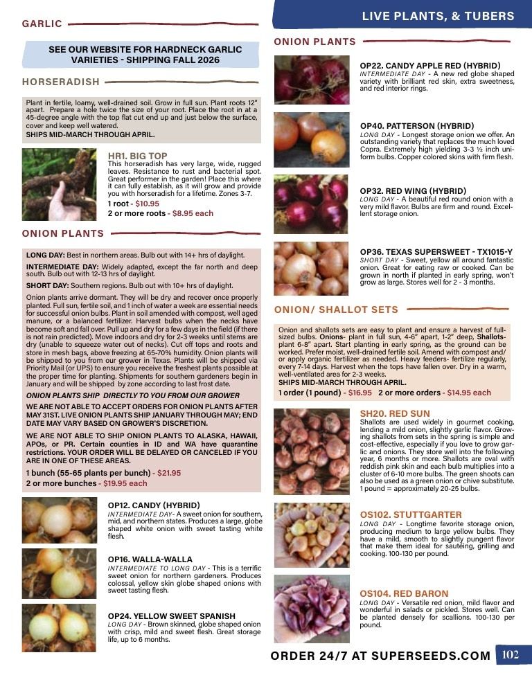 Pinetree Garden Seeds Annual Catalog Weekly Ad January 1 - December 31, 2026