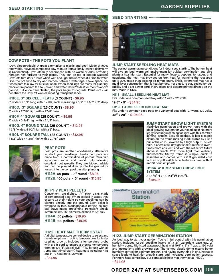 Pinetree Garden Seeds Annual Catalog Weekly Ad January 1 - December 31, 2026