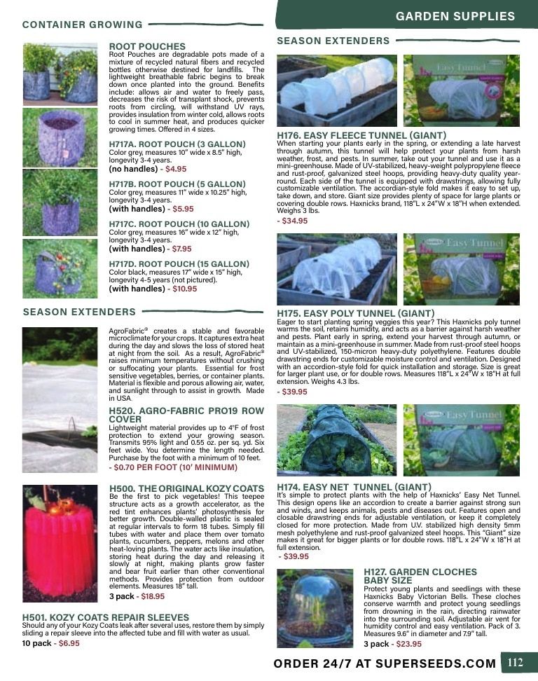 Pinetree Garden Seeds Annual Catalog Weekly Ad January 1 - December 31, 2026