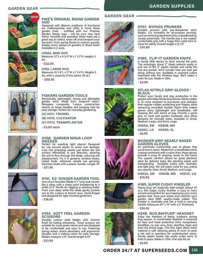 Pinetree Garden Seeds Annual Catalog Weekly Ad January 1 - December 31, 2026