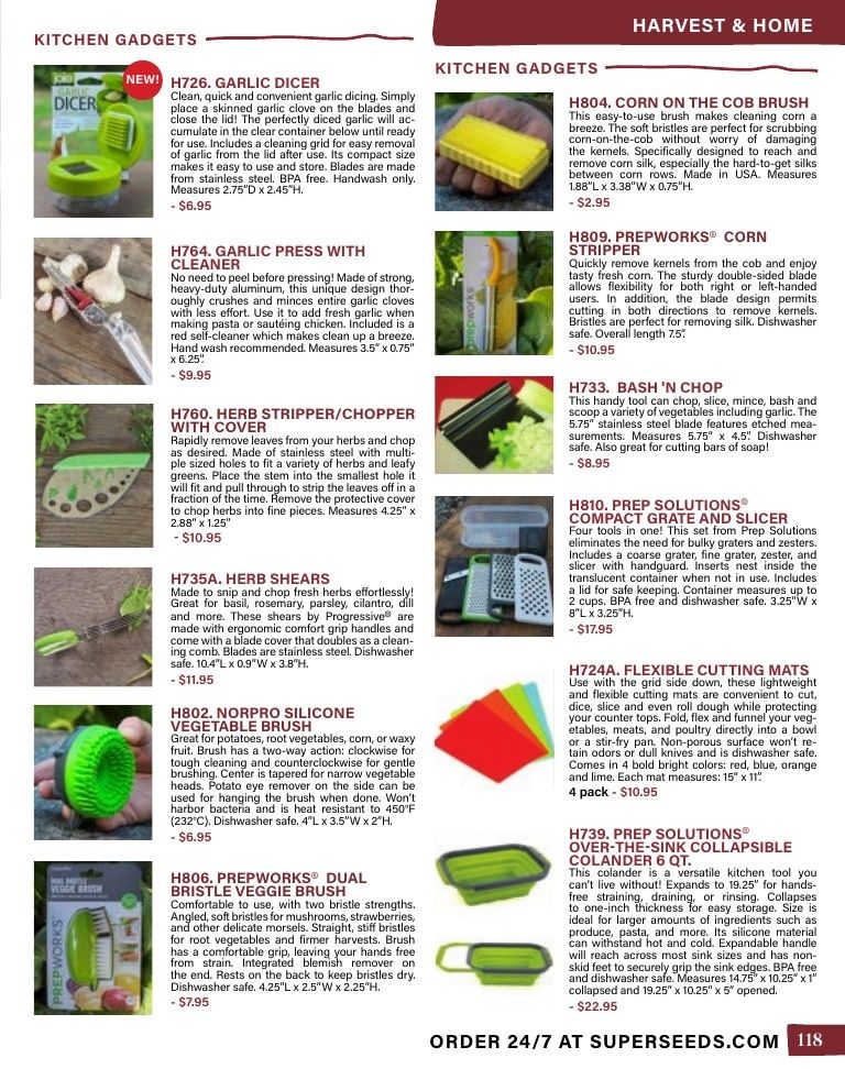 Pinetree Garden Seeds Annual Catalog Weekly Ad January 1 - December 31, 2026