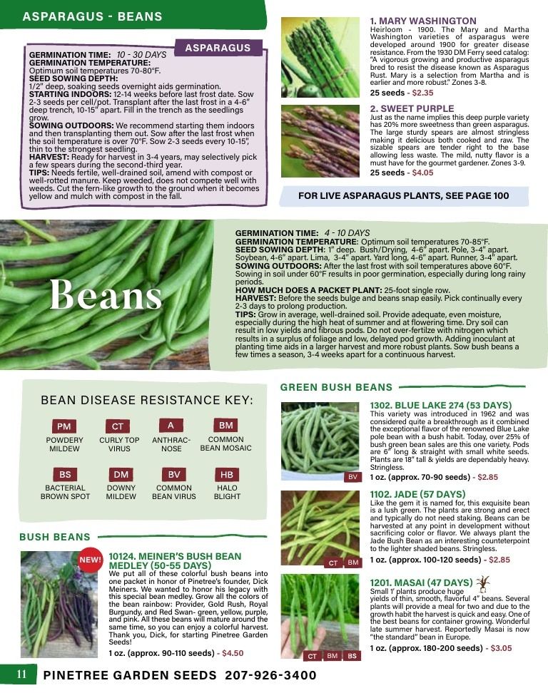 Pinetree Garden Seeds Annual Catalog Weekly Ad January 1 - December 31, 2026