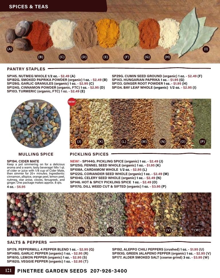 Pinetree Garden Seeds Annual Catalog Weekly Ad January 1 - December 31, 2026