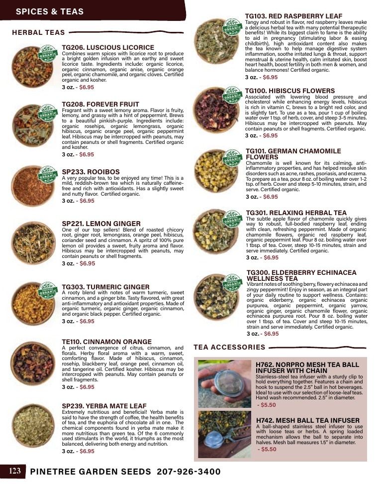 Pinetree Garden Seeds Annual Catalog Weekly Ad January 1 - December 31, 2026