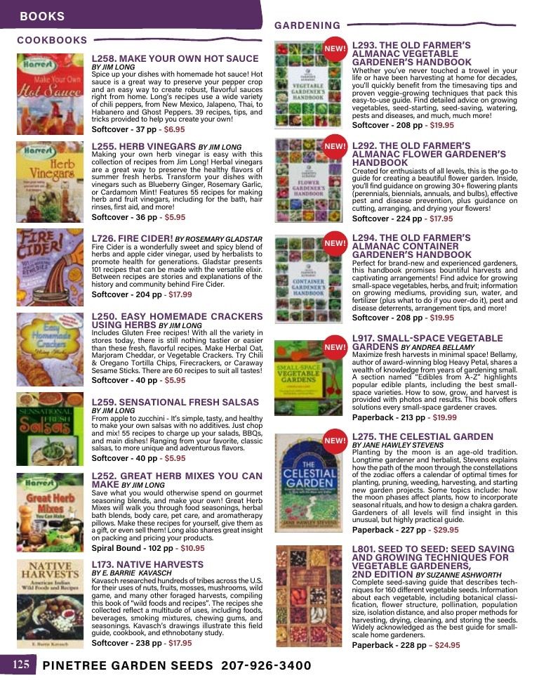 Pinetree Garden Seeds Annual Catalog Weekly Ad January 1 - December 31, 2026