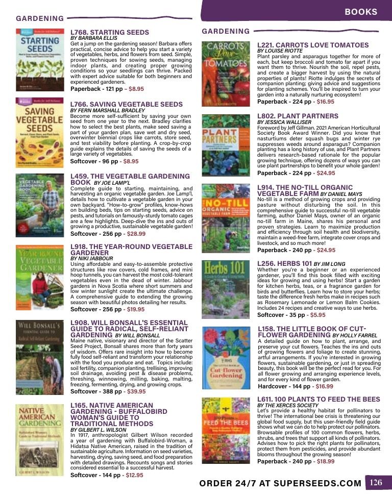 Pinetree Garden Seeds Annual Catalog Weekly Ad January 1 - December 31, 2026