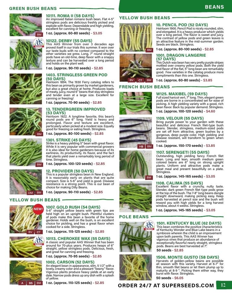 Pinetree Garden Seeds Annual Catalog Weekly Ad January 1 - December 31, 2026